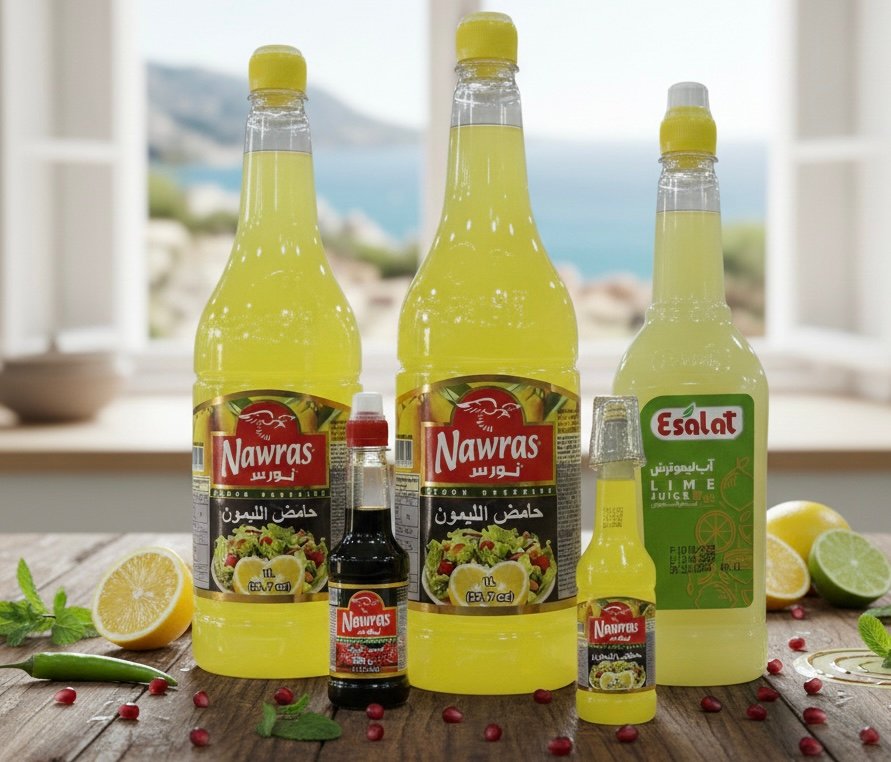 ڕبە هەنار و ئاو لیمۆ