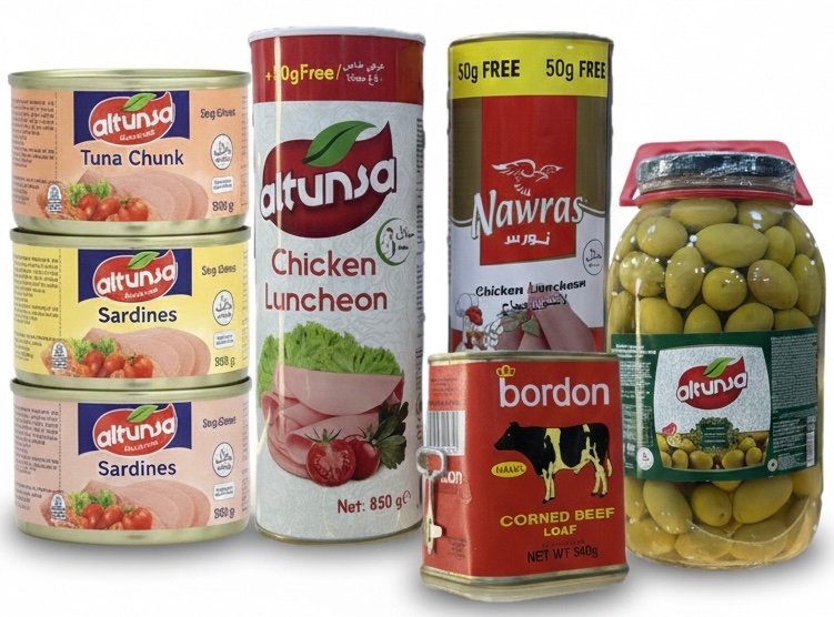 لە قوتو کراوەکان